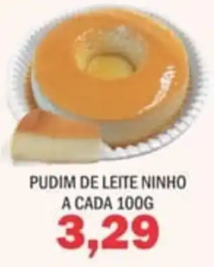 Supermercados Mendonça Pudim de leite ninho oferta