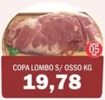 Supermercados Mendonça Copa lombo s/osso oferta