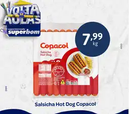 Superbom Supermercado Salsicha Hot Dog Copacol oferta