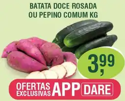 Supermercados Varandas Batata doce rosada ou pepino comum oferta