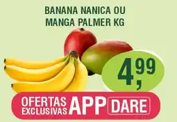 Supermercados Varandas Banana nanica ou manga palmer oferta