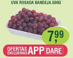 Supermercados Varandas Uva rosada bandeja. oferta