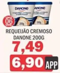 Supermercados Mendonça Requeijão cremoso danone oferta