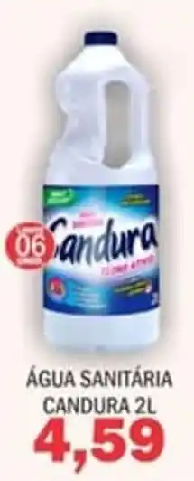 Supermercados Mendonça Água sanitária candura oferta