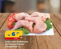 Rede Super Compras Coxa com Sobrecoxa de Frango Dorsal Congelada oferta