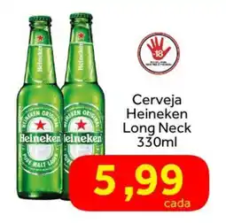 Shibata Supermercados Cerveja Heineken Long Neck oferta