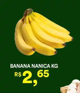 Supermercado Porecatu Banana nanica oferta