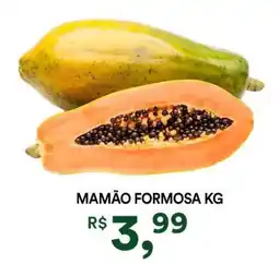 Supermercado Porecatu Mamão formosa oferta