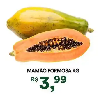 Supermercado Porecatu Mamão formosa oferta