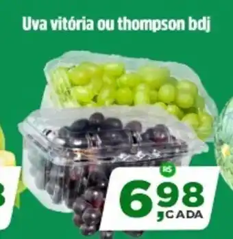 Sj Supermercados Uva vitória ou thompson bdj oferta