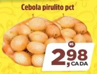 Sj Supermercados Cebola pirulito pct oferta