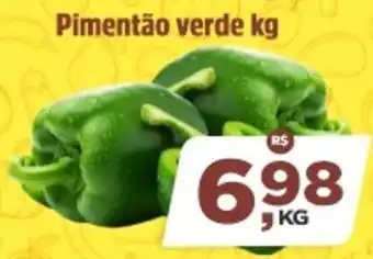 Sj Supermercados Pimentão verde oferta