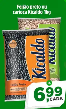 Sj Supermercados Feijão preto ou carioca Kicaldo oferta