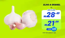 Prezunic Alho a granel oferta