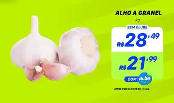 Prezunic Alho a granel oferta