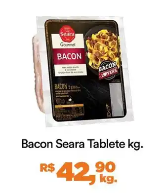 Supermercado Porecatu Bacon Seara Tablete oferta