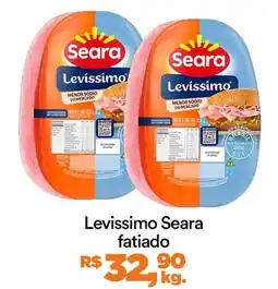 Supermercado Porecatu Levissimo Seara fatiado oferta