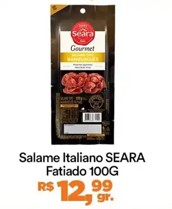 Supermercado Porecatu Salame Italiano SEARA Fatiado oferta