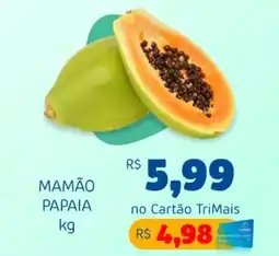 Bergamais Supermercados Mamão papaia oferta