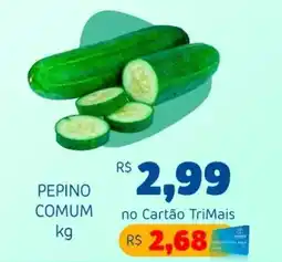 Bergamais Supermercados Pepino comum oferta