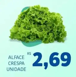 Bergamais Supermercados Alface crespa unidade oferta