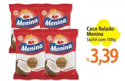 Atacadão Coco Ralado Menina Sachê oferta