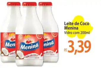 Atacadão Leite de Coco Menina Vidro oferta