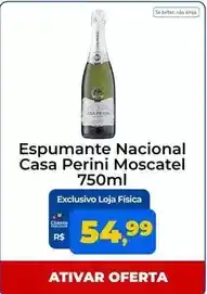 Tonin Superatacado Casa perini - espumante nacional moscatel oferta