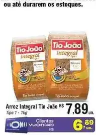 Fort Atacadista Tio joão - arroz integral oferta