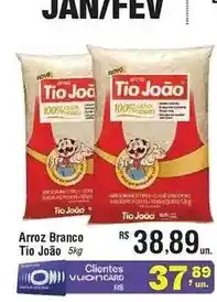 Fort Atacadista Tio joão - arroz branco oferta