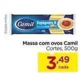 Carrefour Camil - massa com ovos oferta