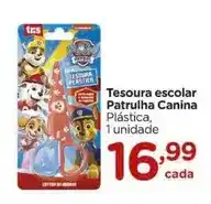 Carrefour Tesoura escolar patrulha oferta