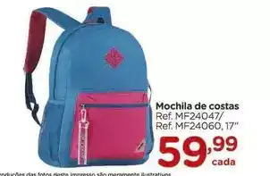 Carrefour De - mochila de costas oferta