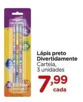 Carrefour Lápis preto divertidamente oferta