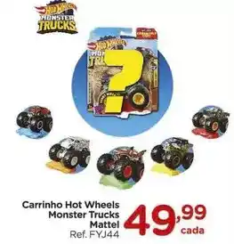 Carrefour Mattel - carrinho hot wheels trucks oferta