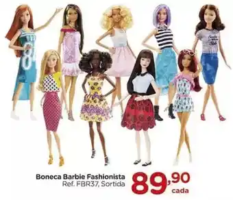 Carrefour Barbie - boneca fashionista oferta