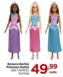 Carrefour Mattel - boneca barbie princesa oferta