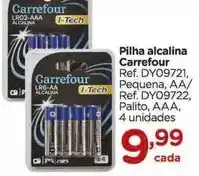 Carrefour Carrefour - pilha alcalina oferta