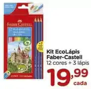 Carrefour Faber-castell - kit ecolápis faber-castell oferta