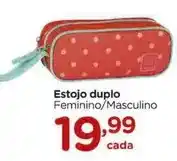 Carrefour 19 - estojo duplo oferta