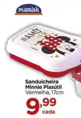 Carrefour Plasutil - sanduicheira minnie oferta