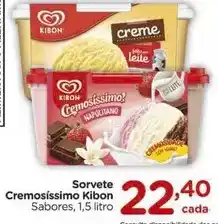 Carrefour Kibon - sorvete cremosíssimo oferta