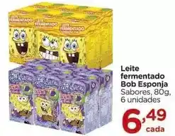 Carrefour Bob esponja - leite fermentado oferta