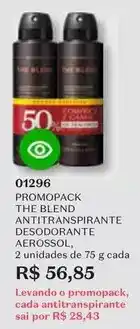 O Boticário De - promopack antitranspirante desodorante aerossol oferta