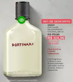 O Boticário Portinari - desodorante colônia oferta