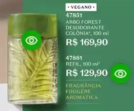 O Boticário Arbo - forest desodorante colônia oferta