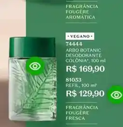 O Boticário O boticario - arbo botanic desodorante colônia oferta