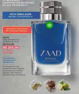 O Boticário Zaad - embal oferta