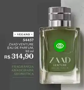 O Boticário Zaad - venture eau de parfum oferta