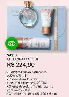 O Boticário Floratta - kit blue oferta